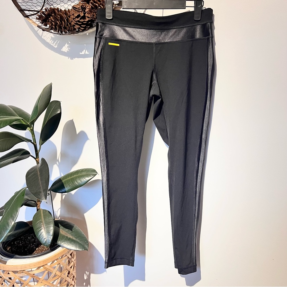 Lole Reid Embossed Tux Black Leggings sZ M